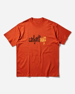 Carhartt WIP T-Shirts^Men's Brush Wip T-Shirt Turmeric
