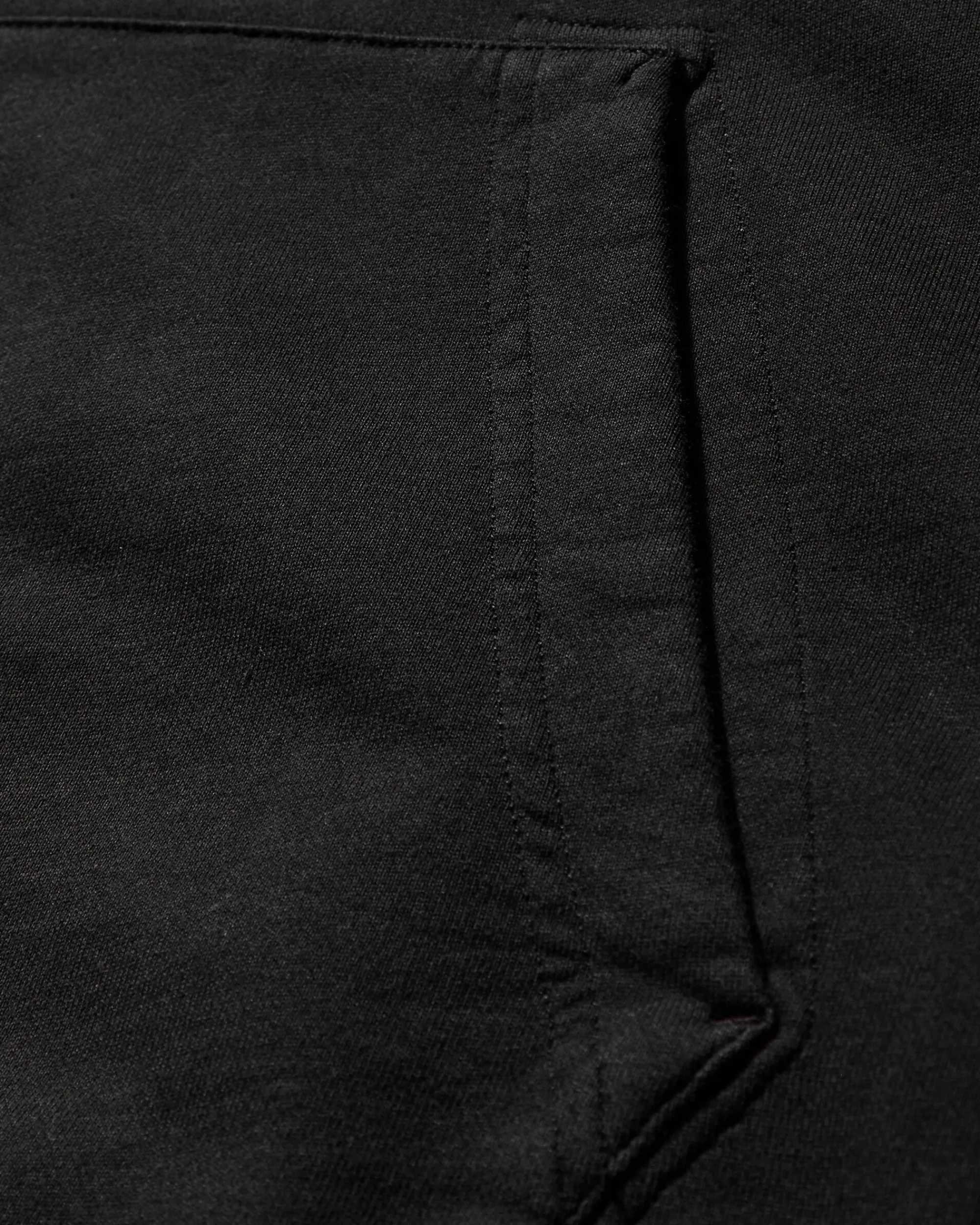 Stone Island Sweatshirts^Men's Brushed Organic Cotton Fleece Zip Up Hoodie Black