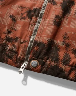 Stone Island Coats And Jackets^Men's Camouflage Cotton Canvas Jacket Orange