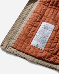 Stone Island Coats And Jackets^Men's Camouflage Cotton Canvas Jacket Orange