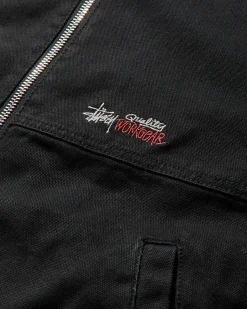 Stüssy Coats And Jackets^Men's Canvas Insulated Work Jacket Black
