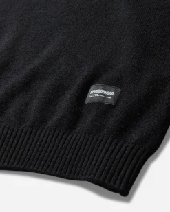 Neighborhood Knitwear^Men's Cashmere Crewneck Sweater Black