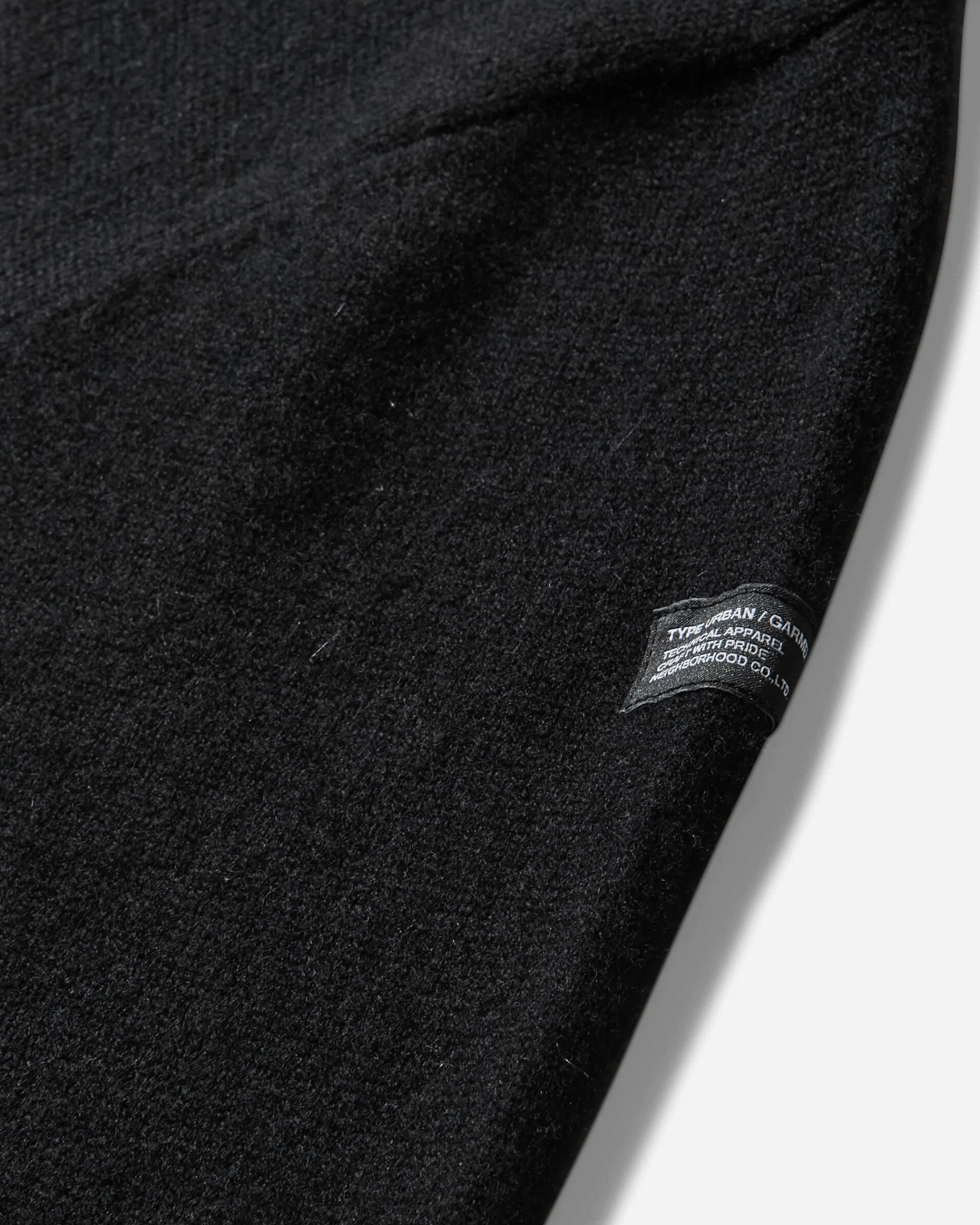 Neighborhood Knitwear^Men's Cashmere Crewneck Sweater Black
