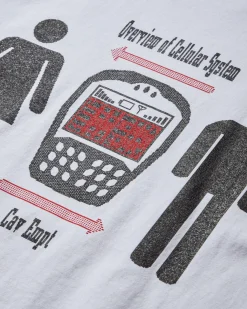 Cav Empt T-Shirts^Men's Cellular System T-Shirt White
