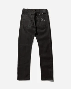 KAPITAL Pants^Men's Century Denim No.9 Monkey Cisco Pants Black
