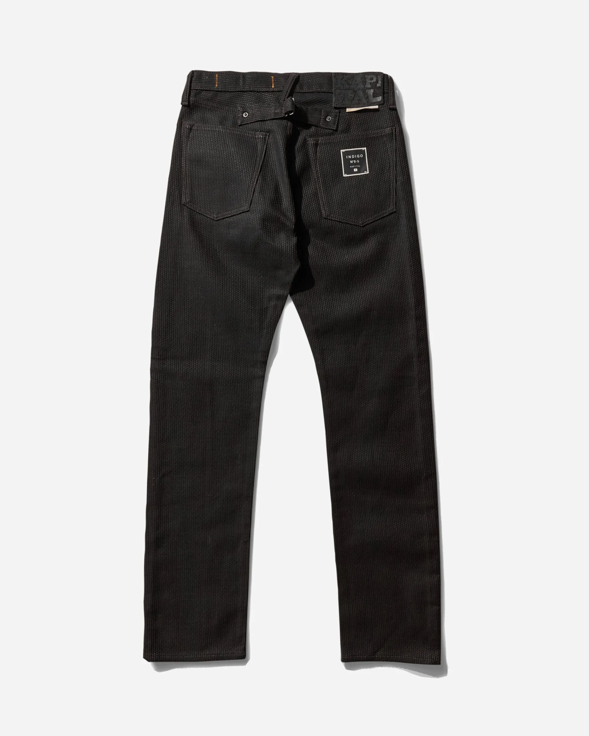KAPITAL Pants^Men's Century Denim No.9 Monkey Cisco Pants Black