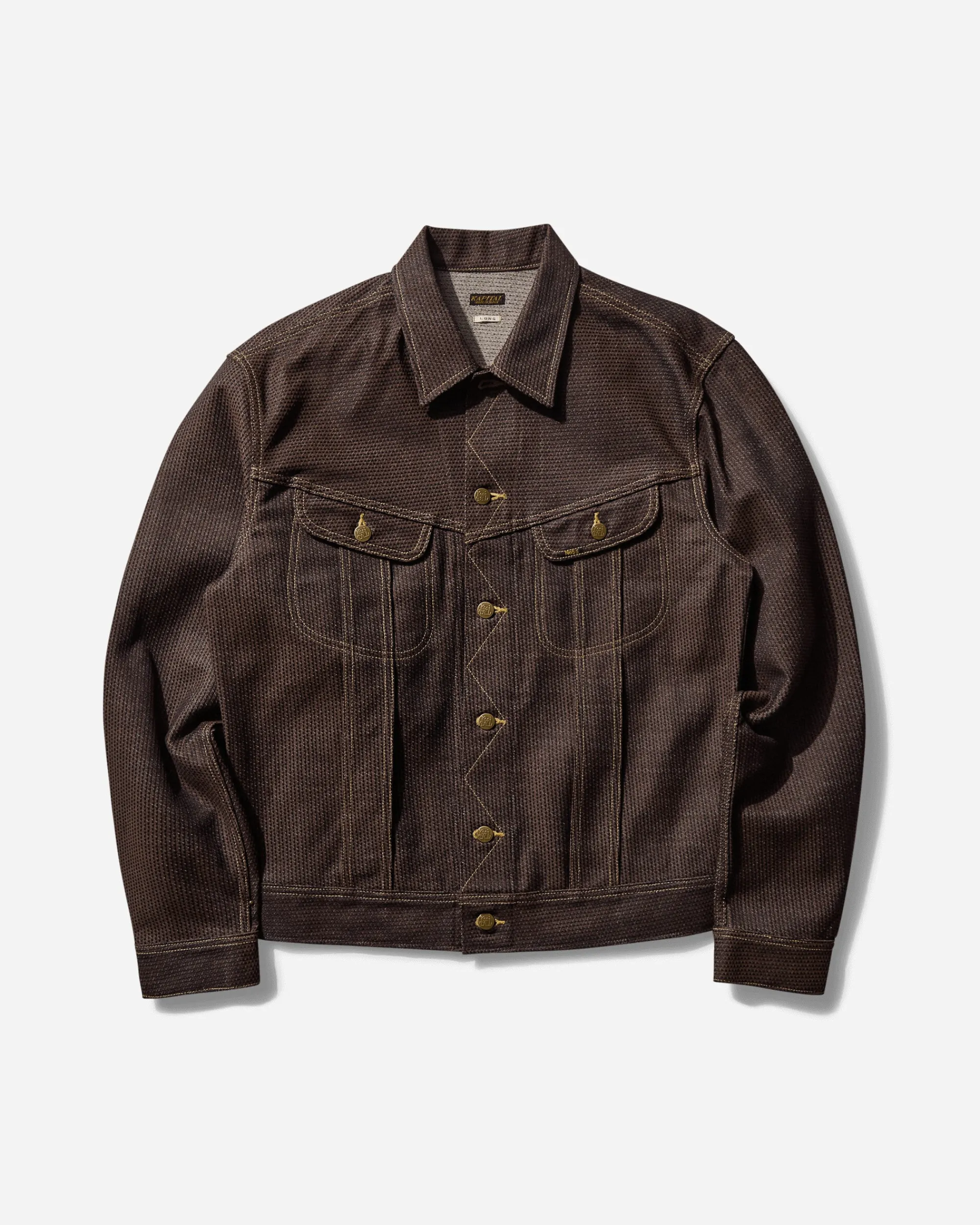 KAPITAL Coats And Jackets^Men's Century Denim Westerner Jacket (Long) Persimmon / Indigo