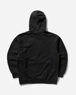 Levi's Sweatshirts^Men's CLOT Chinese Button Fastening Hoodie Black