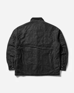 Levi's Shirts^Men's CLOT Padded Denim Western Shacket Black Faded