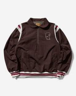 Brain Dead Coats And Jackets|Coats And Jackets^Men's Coaches Jacket Brown