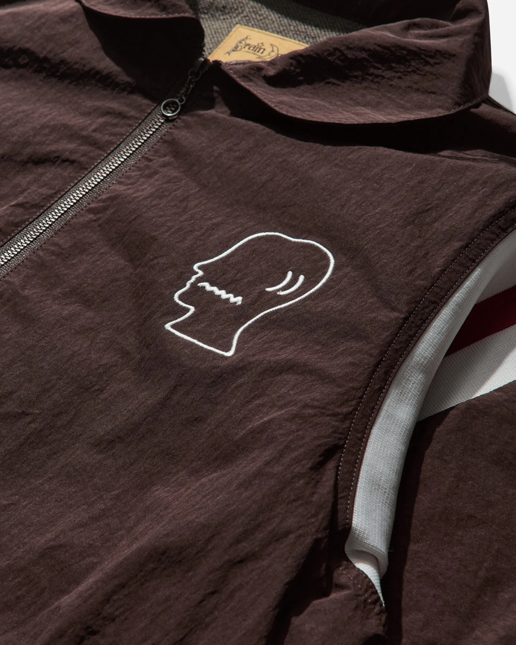 Brain Dead Coats And Jackets|Coats And Jackets^Men's Coaches Jacket Brown