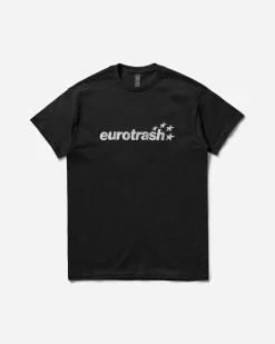 Slam Jam T-Shirts^Men's Corbin Shaw EUROTRASH T-Shirt Black