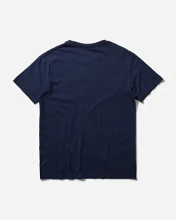 Noah T-Shirts^Men's Core Logo Pocket T-Shirt Navy