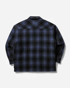 Neighborhood Shirts^Men's CPO Longsleeve Shirt Blue