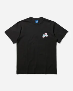 Awake NY T-Shirts^Men's Crown "A" T-Shirt Black