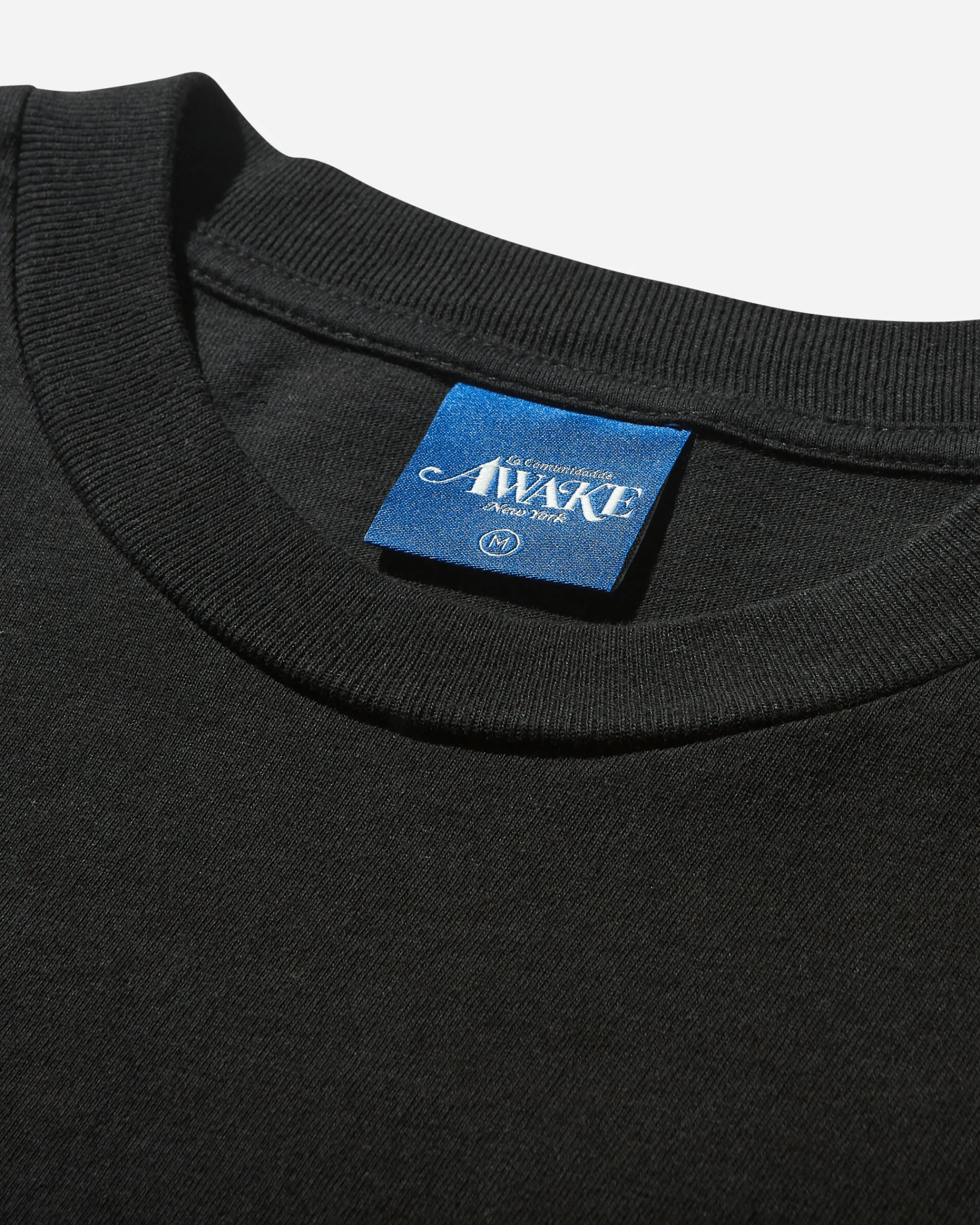 Awake NY T-Shirts^Men's Crown "A" T-Shirt Black