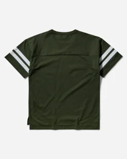 Aries T-Shirts^Men's Cult of Varsity T-Shirt Forest Green