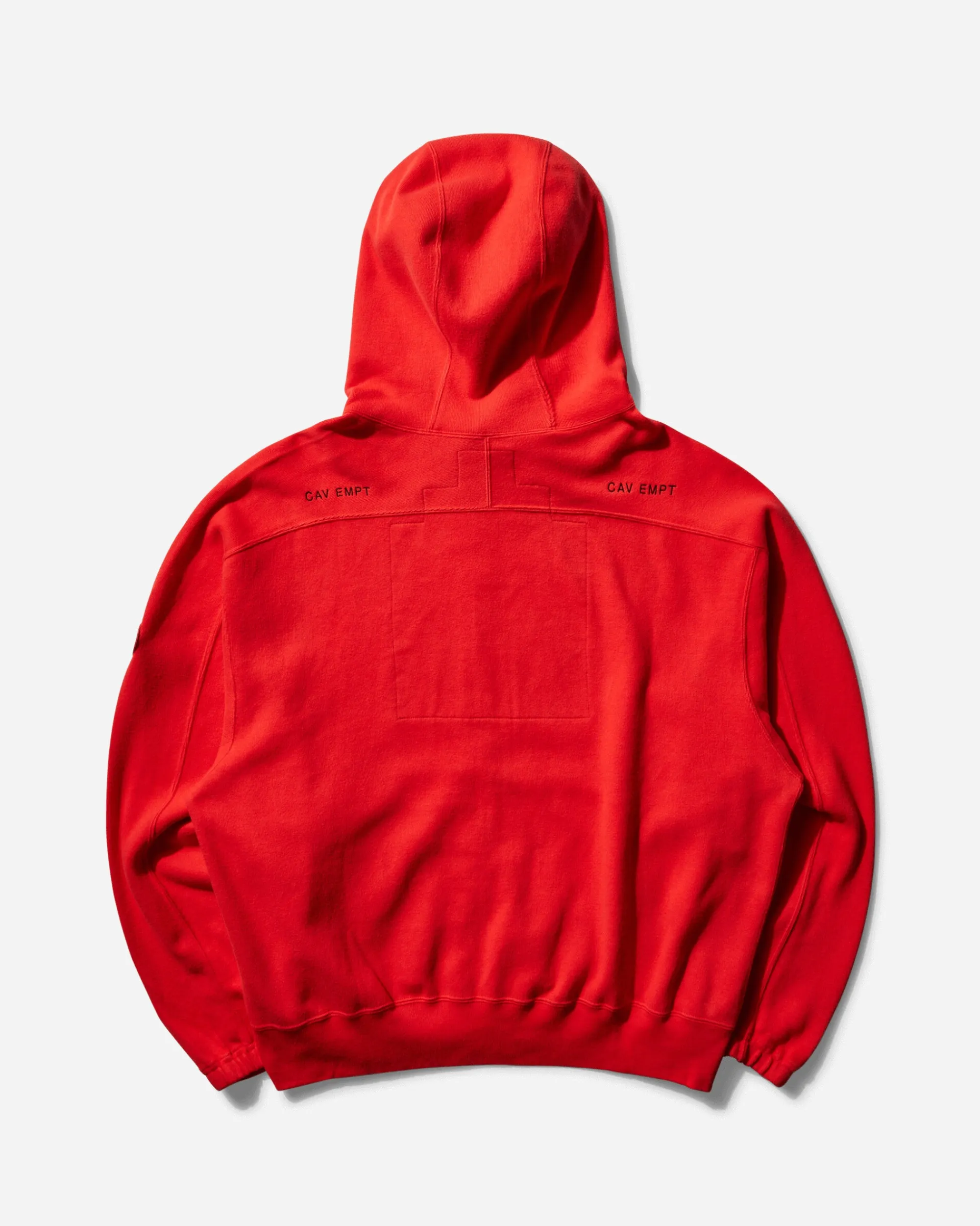Cav Empt Sweatshirts|Sweatshirts^Men's DBL Knit Zip Hoodie Red