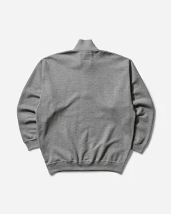 WTAPS Sweatshirts^Men's Depst Half-Zip Sweatshirt Ash Grey