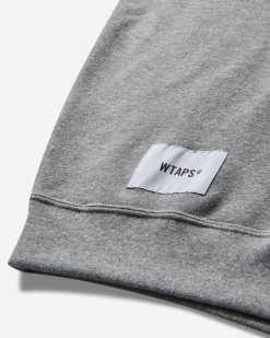 WTAPS Sweatshirts^Men's Depst Half-Zip Sweatshirt Ash Grey