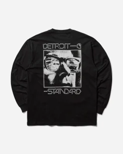 Carhartt WIP T-Shirts^Men's Detroit Standard Longsleeve T-Shirt Black