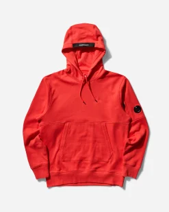 C.P. Company Sweatshirts^Men's Diagonal Raised Fleece Hoodie Poinciana