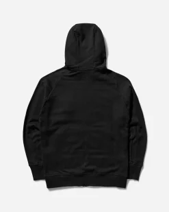 C.P. Company Sweatshirts^Men's Diagonal Raised Fleece Goggle Zipped Hoodie Black