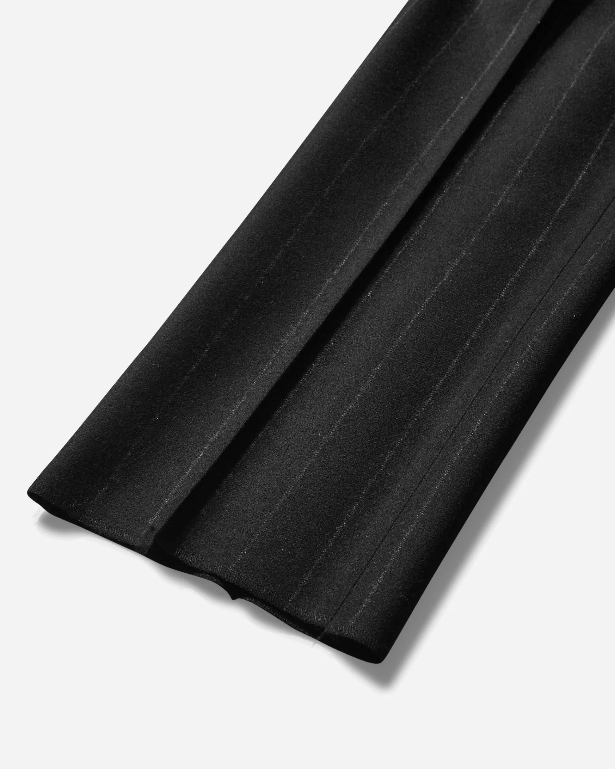 WACKO MARIA Pants^Men's Dormeuil Chalk Stripe Pleated Trousers (Type-2) Black