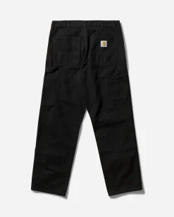 Carhartt WIP Pants^Men's Double Knee Pants Black (Rinsed)