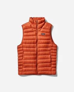 Patagonia Coats And Jackets^Men's Down Sweater Vest Redtail Rust