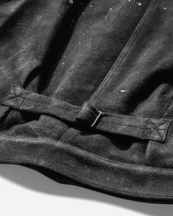 Neighborhood Coats And Jackets^Men's Drip Suede Jacket Grey