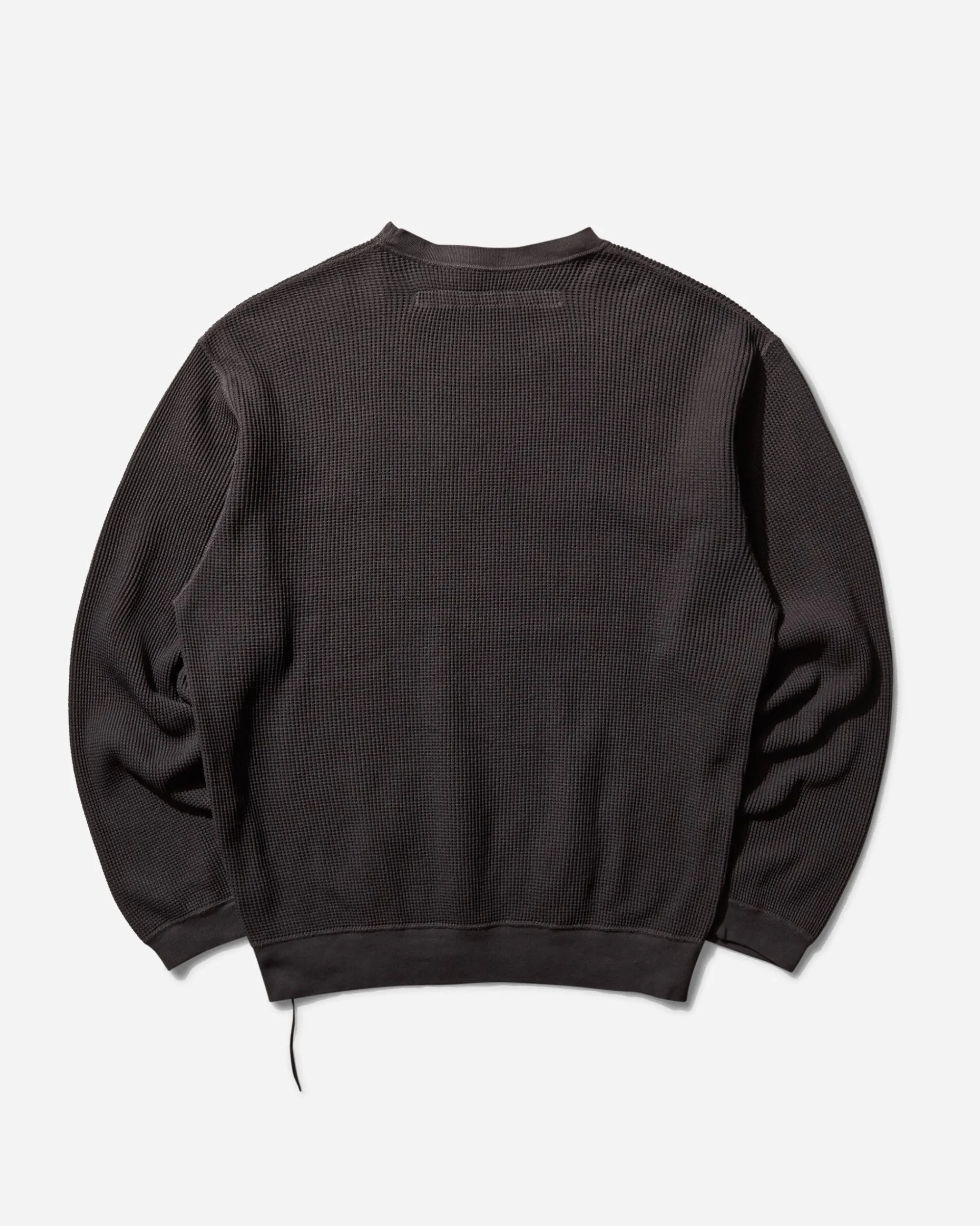 KAPITAL Sweatshirts^Men's ECO Waffle Big Sweatshirt Black