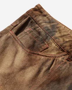 Lueder Pants|Pants^Men's Engineered Flare Jeans Acid Sienna