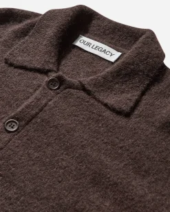 Our Legacy Knitwear^Men's Evening Polo Smokey Brown
