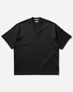 adidas T-Shirts^Men's Fear of God Athletics V-Neck T-Shirt Black