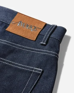 Awake NY Pants^Men's Five Pocket Denim Pants Blue