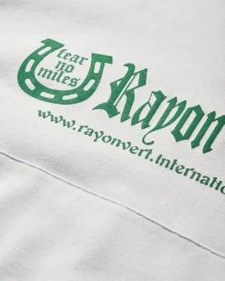 Rayon Vert Sweatshirts^Men's Fleece Pullover Hoodie Ghost White