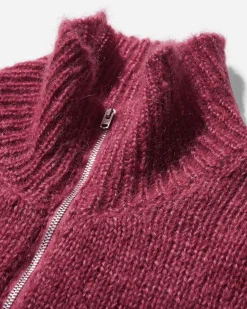 Our Legacy Knitwear^Men's Float Funnel Sweater Uncut Ruby