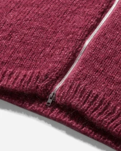 Our Legacy Knitwear^Men's Float Funnel Sweater Uncut Ruby