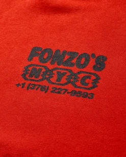 Public Possession Sweatshirts^Men's Fonzo Hoodie Bright Red