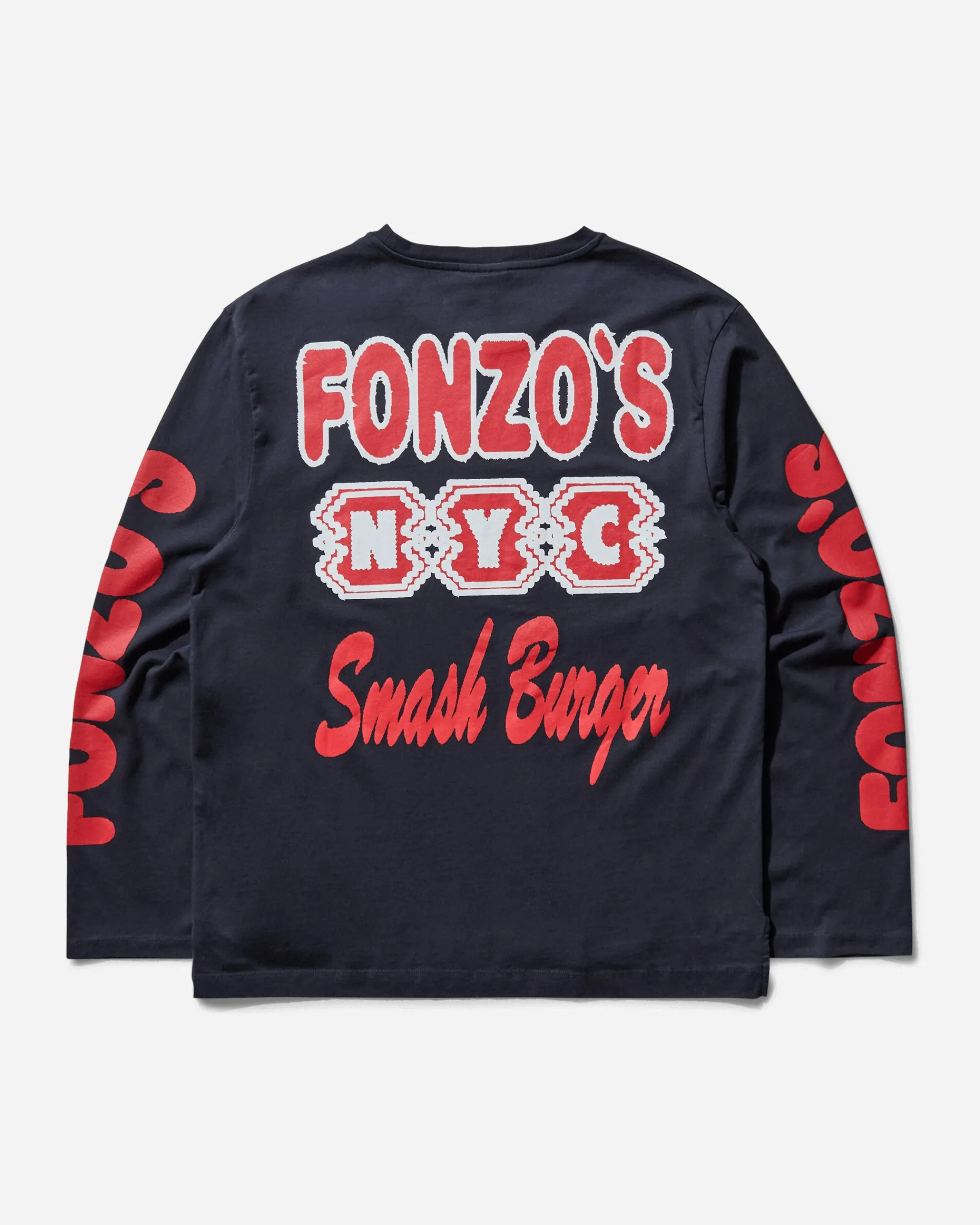 Public Possession T-Shirts^Men's Fonzo Longsleeve T-Shirt Navy Blue