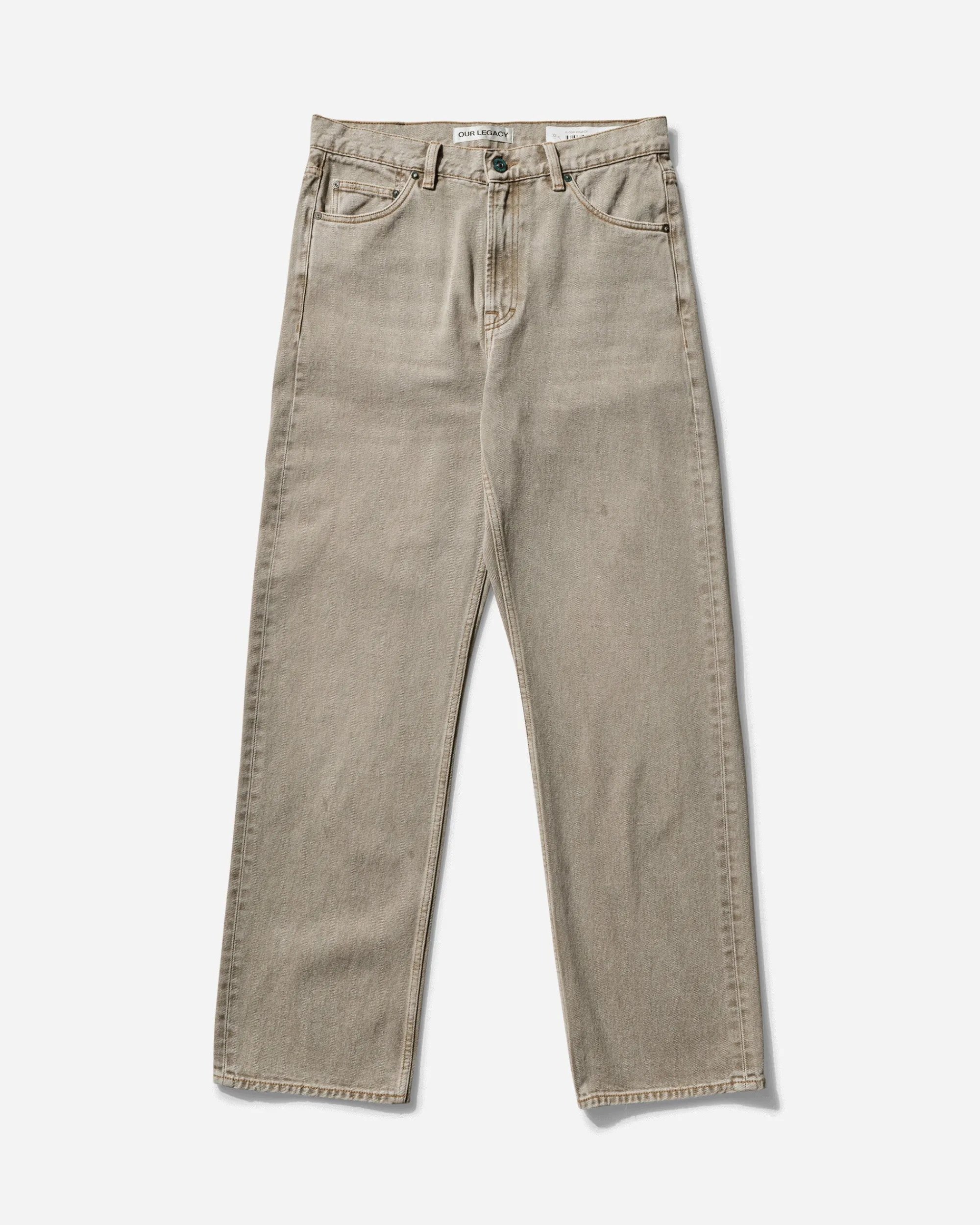Our Legacy Pants^Men's Formal Cut Jeans Wet Sand