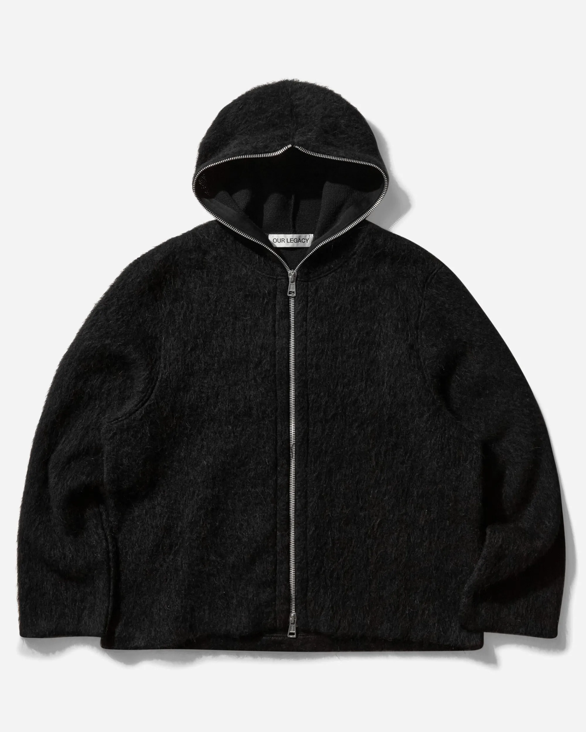 Our Legacy Sweatshirts^Men's Full Zip Hoodie Black
