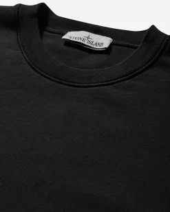 Stone Island Sweatshirts^Men's Garment Dyed Crewneck Sweatshirt Black