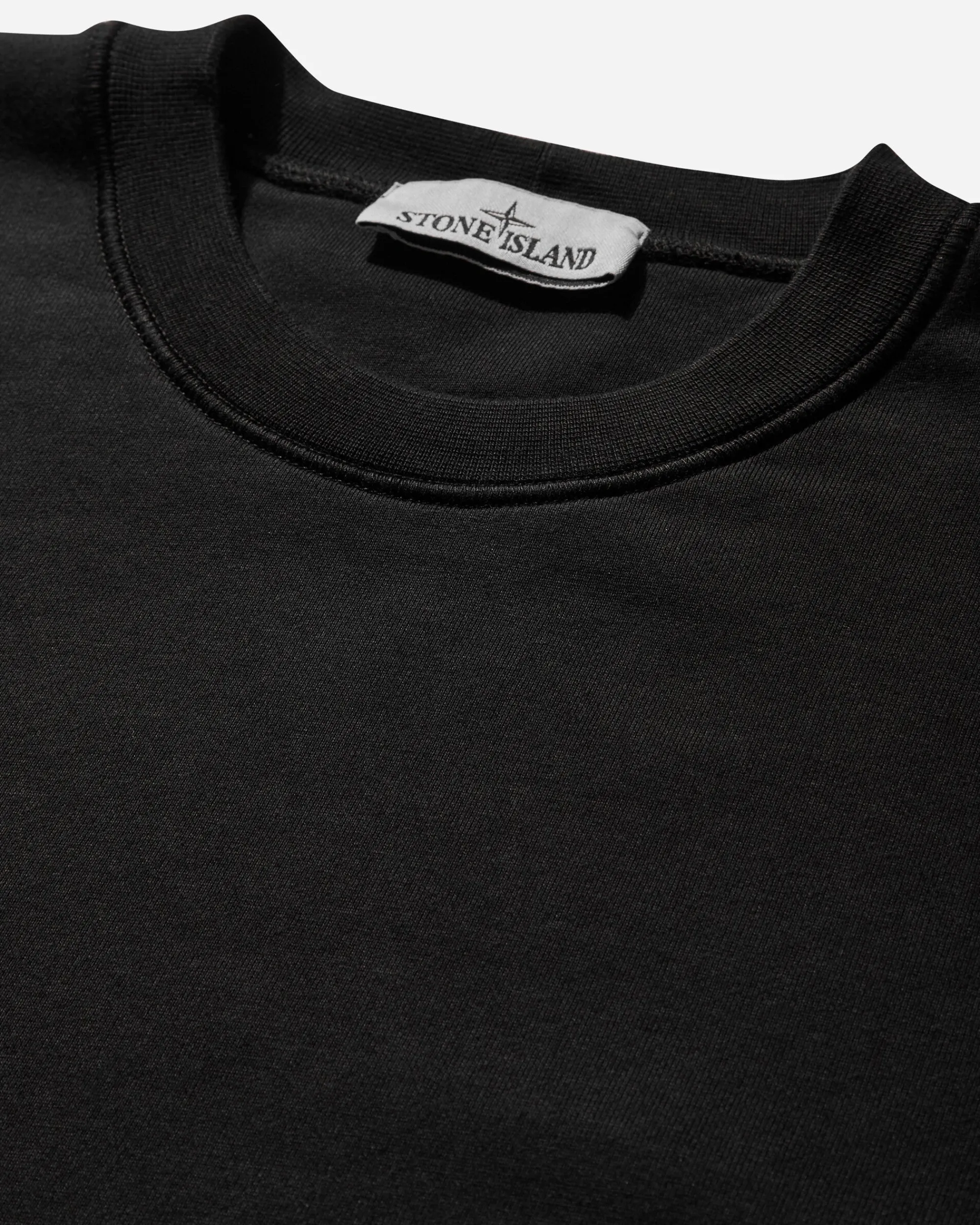 Stone Island Sweatshirts^Men's Garment Dyed Crewneck Sweatshirt Black