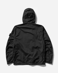 Stone Island Coats And Jackets^Men's Garment Dyed Crinkle Reps R-NY Short Parka Black