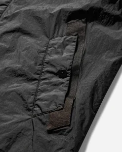 Stone Island Coats And Jackets^Men's Garment Dyed Crinkle Reps R-NY Short Parka Black