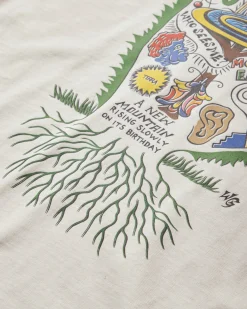 Story mfg. T-Shirts^Men's Grateful Longsleeve T-Shirt White