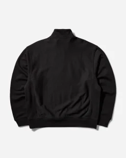 Carhartt WIP Sweatshirts^Men's Half Zip American Script Sweashirt Black