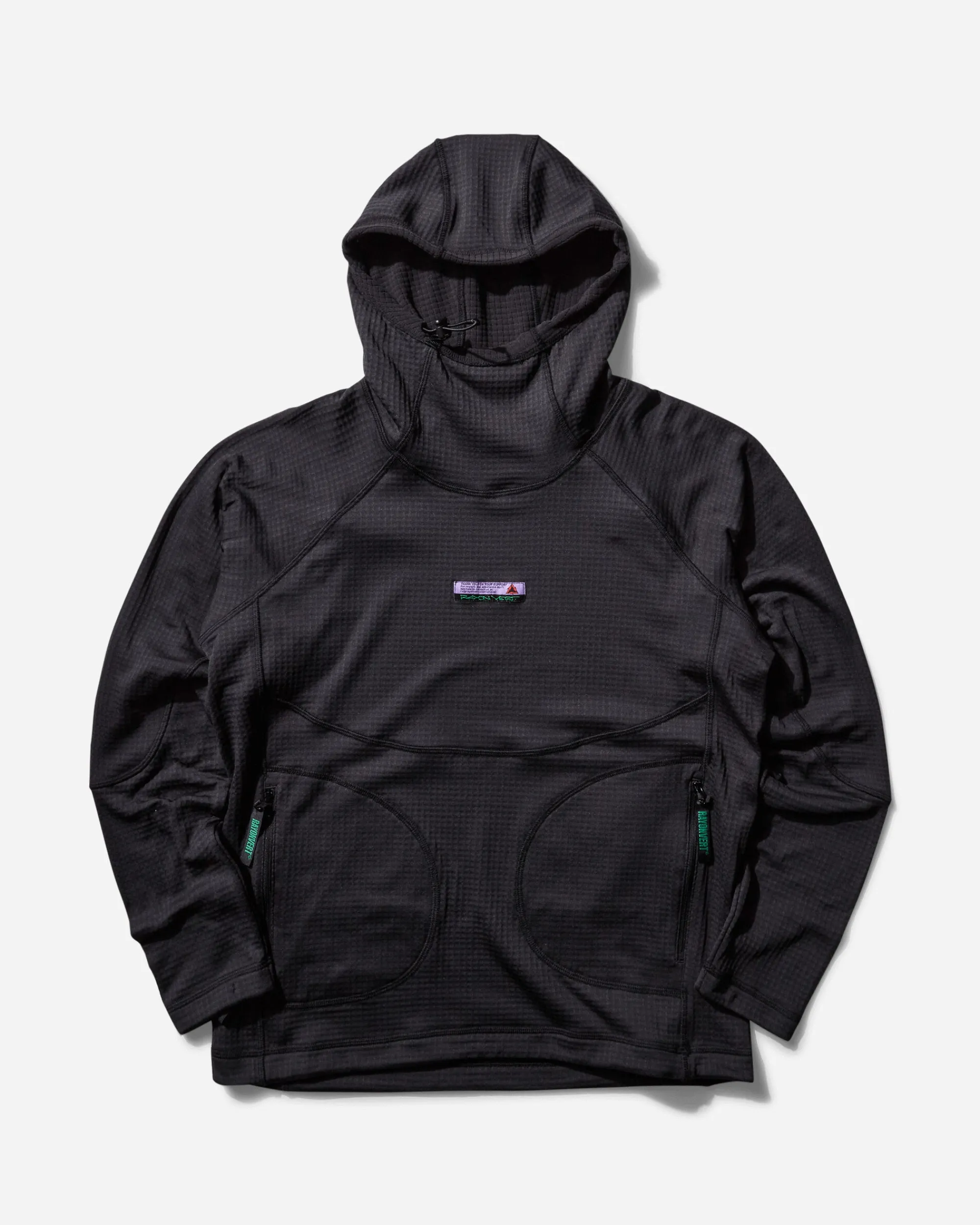 Rayon Vert Sweatshirts^Men's Hooded Active Insulation Layer Hoodie Coal Grey